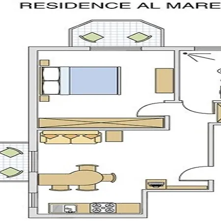 Lägenhetshotell & Al Mare 4*
